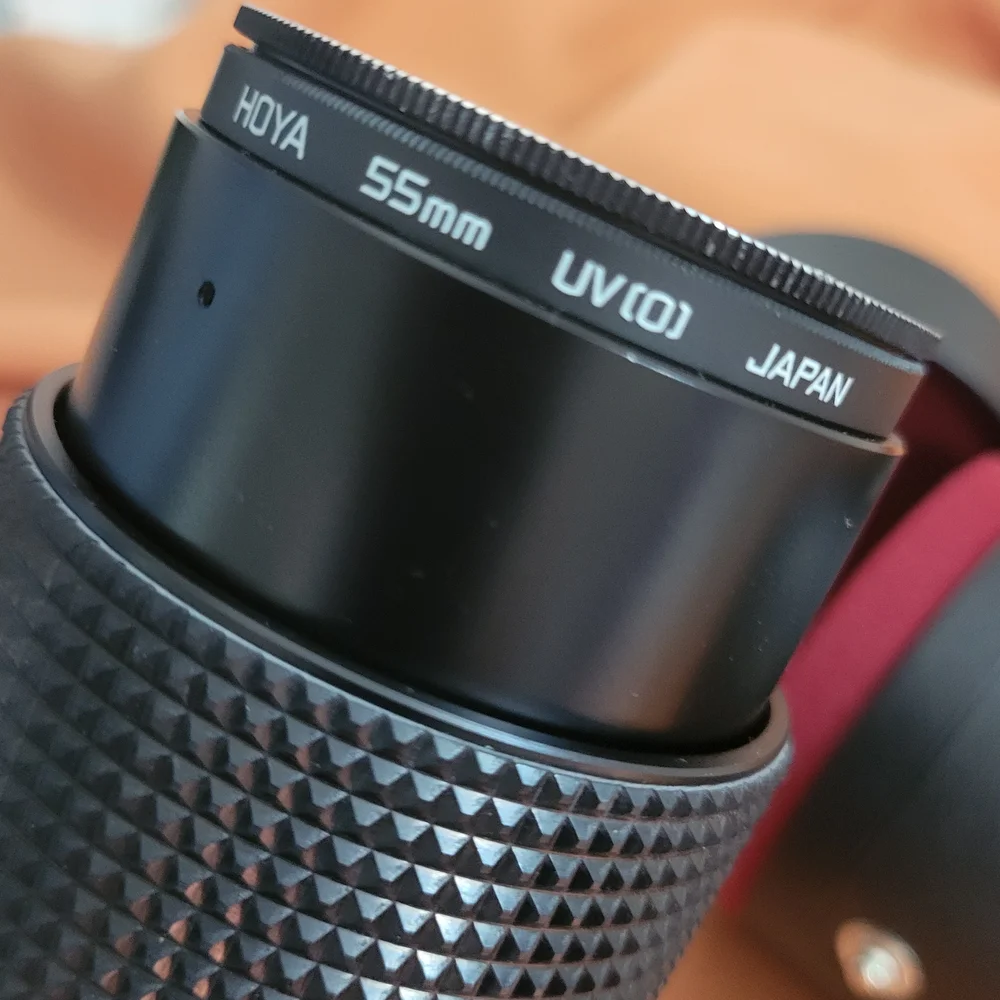 Black Telephoto Zoom Lens for Professional Photography